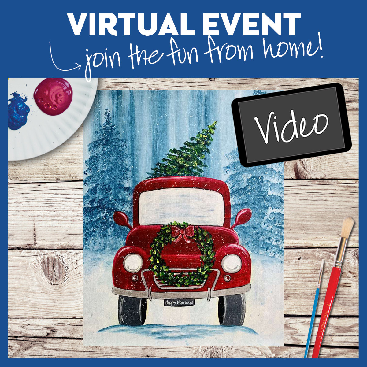 VIRTUAL EVENT +7 DAYS ON-DEMAND HOLIDAY VINTAE TRUCK